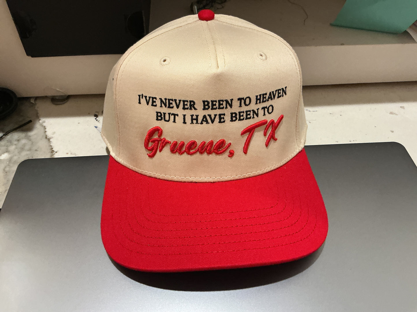 I've never been to heaven Trucker Hat