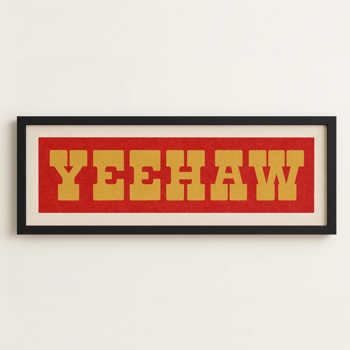 Framed YeeHaw Print