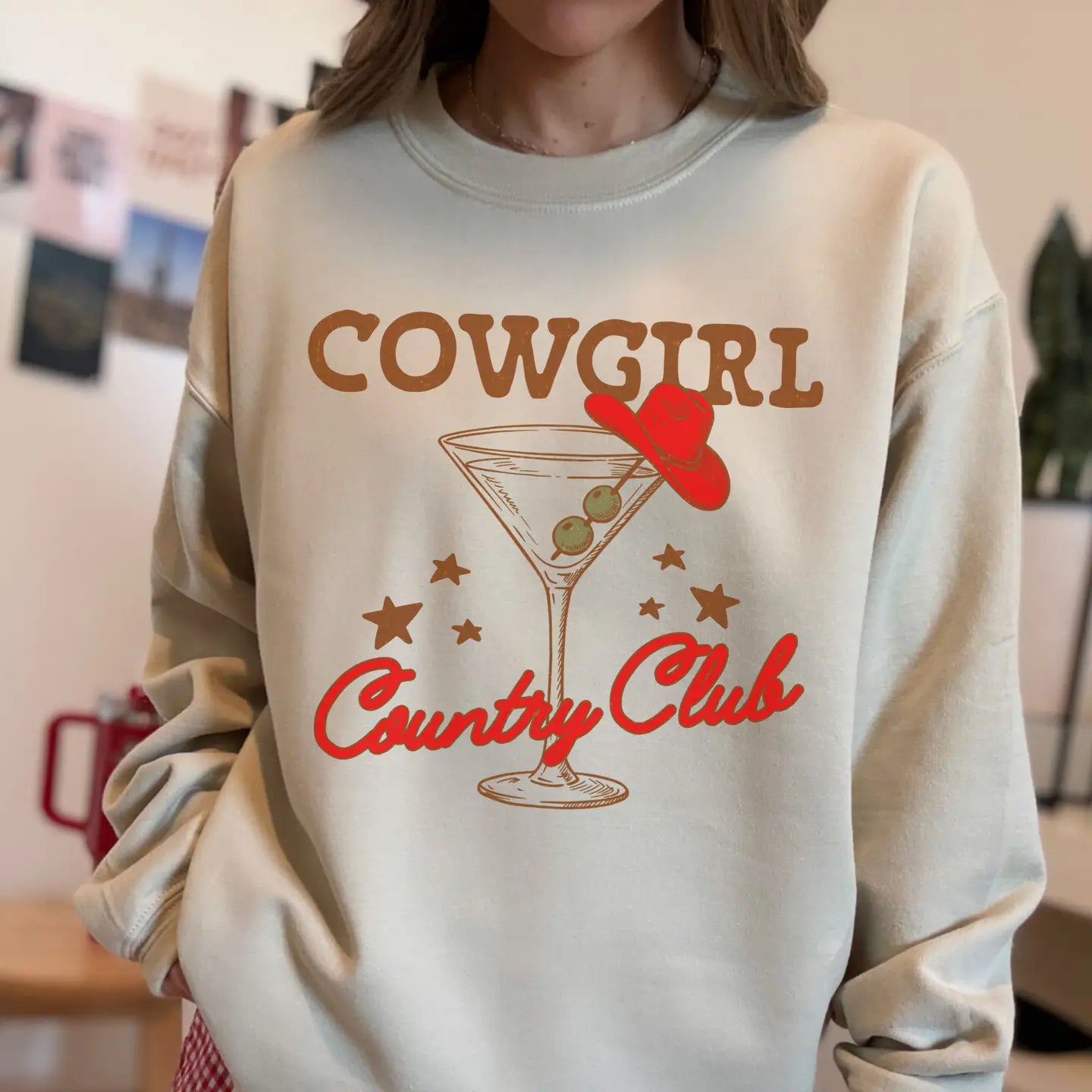 Cowgirl Country Club Sweatshirt