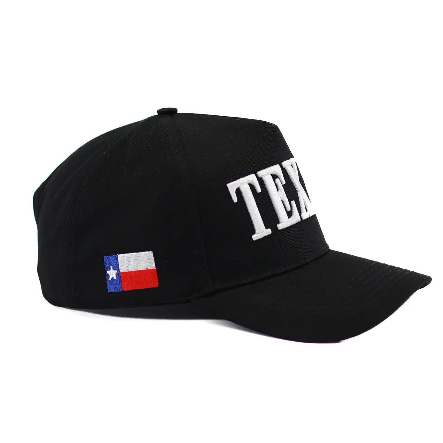 Texas Hat in Black/White Trucker Hat