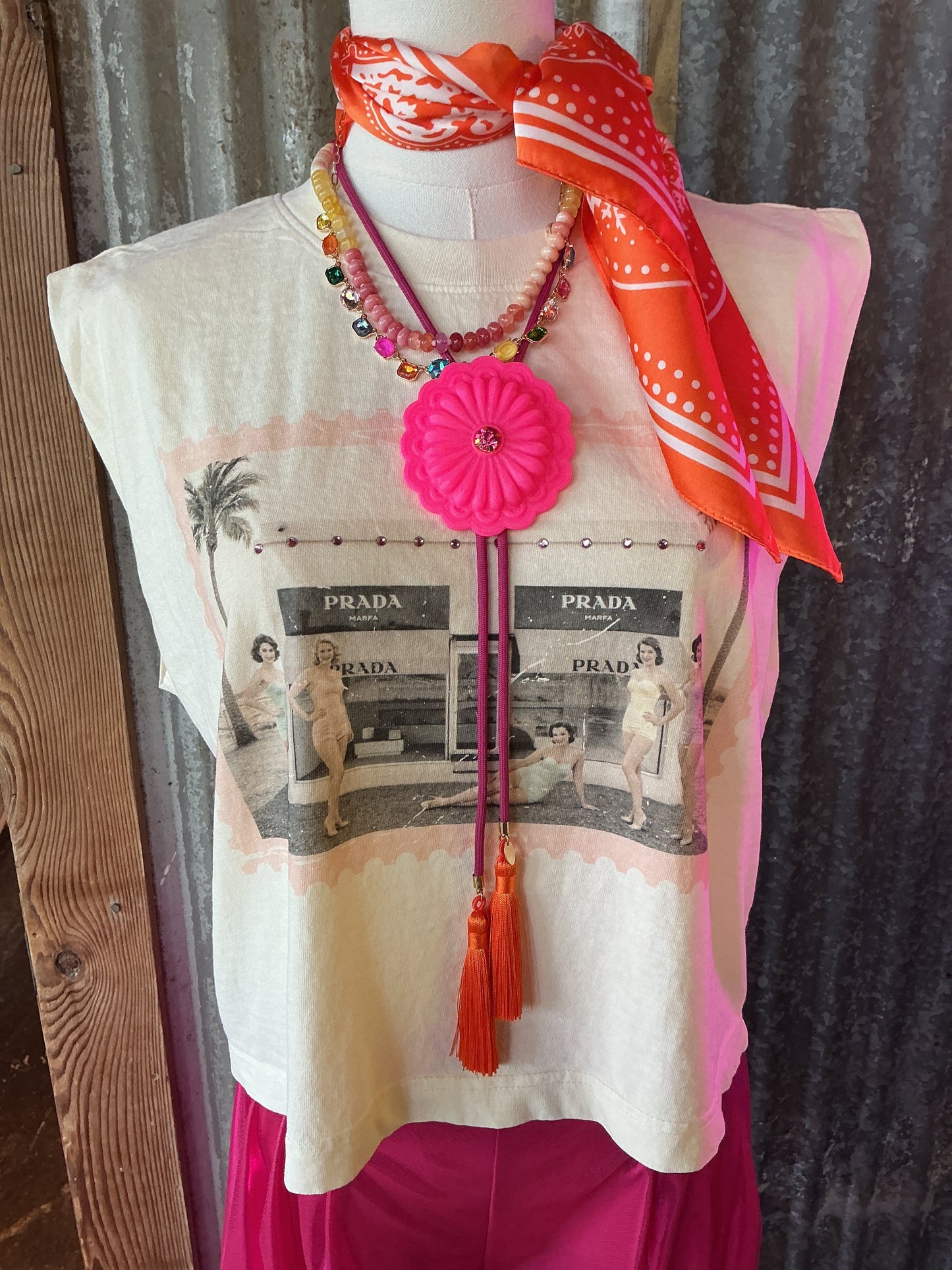 Vacation To Marfa Muscle Tee