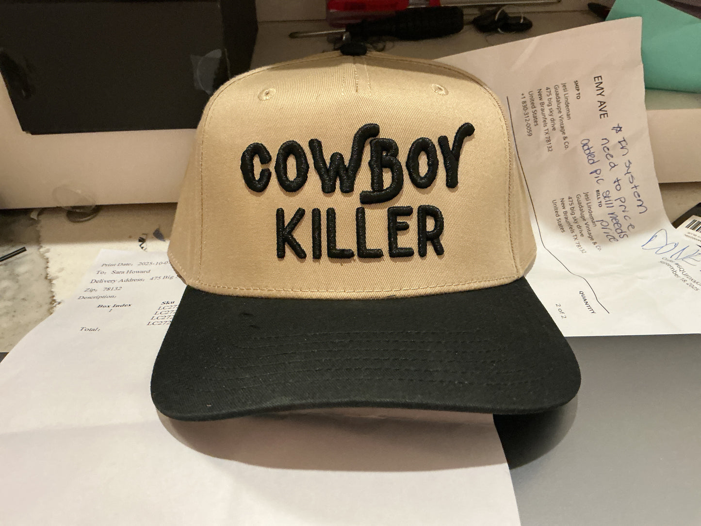 Cowboy Killer Trucker Hat