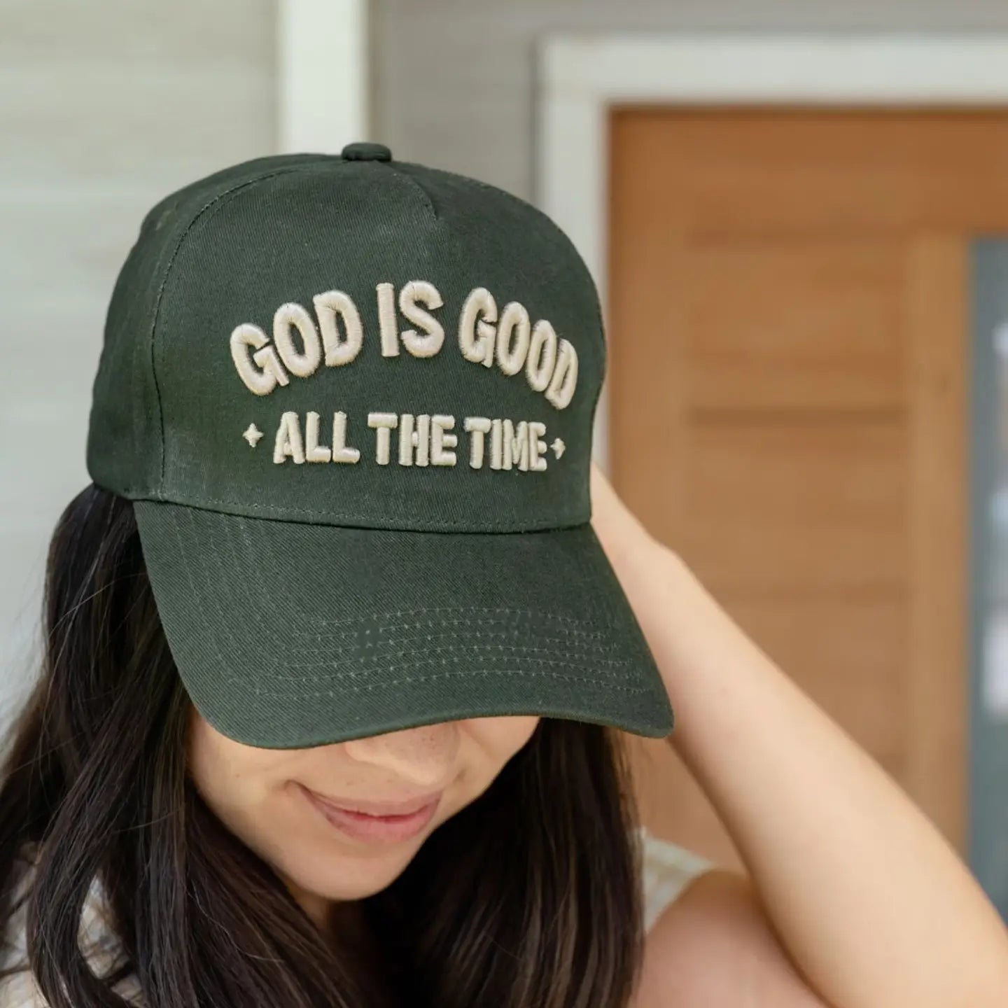 God Is Good Trucker Hat