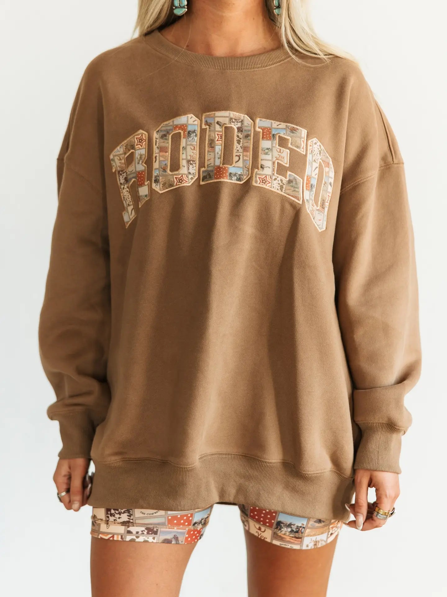 Brown rodeo Sweatshirt