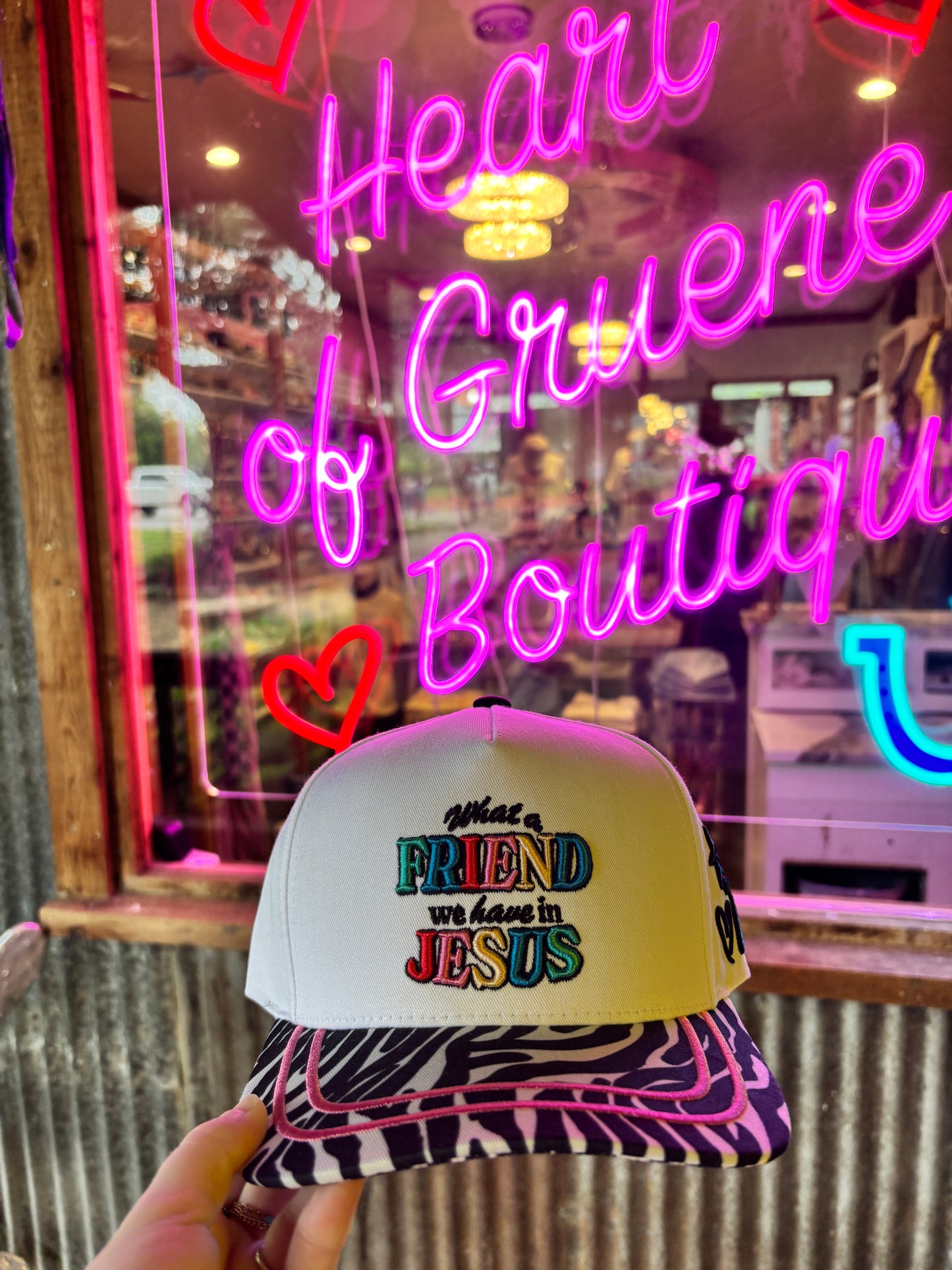 What a Friend We Have in Jesus Trucker Hat
