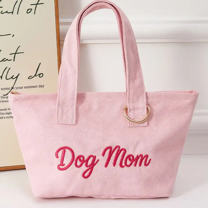 Dog Mom Mini Totes