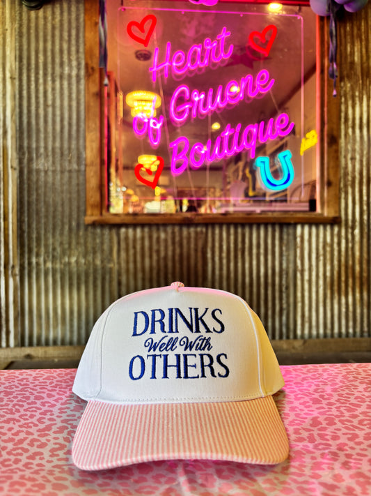Drinks Well with Others Trucker Hat