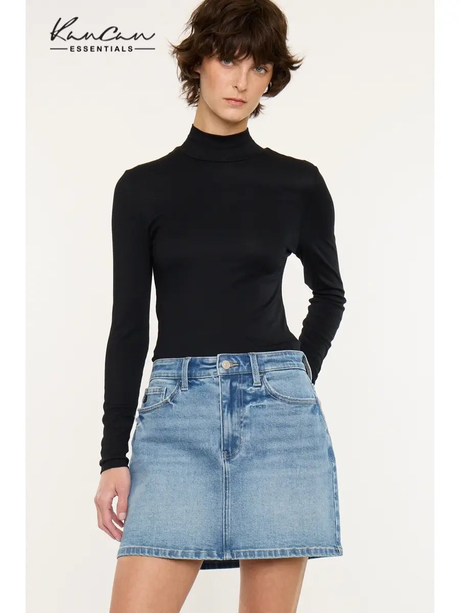 Basin Mid Rise Mini Skirt