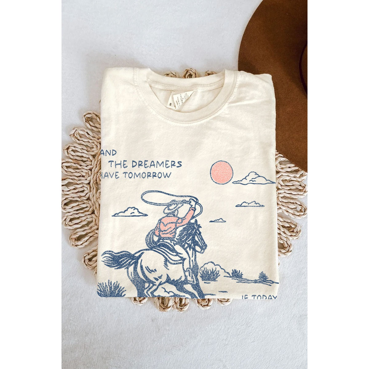 Cowboy Spirit Mineral Graphic Tee