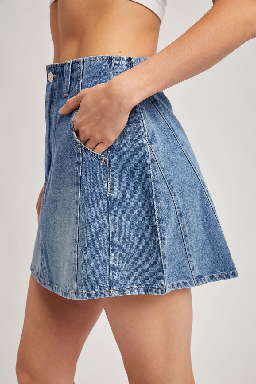Denim Skirt
