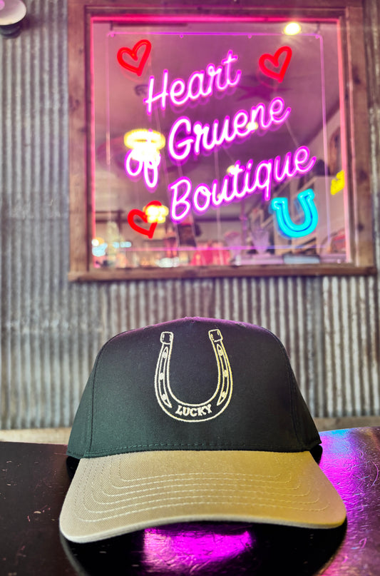 Lucky Horseshoe Trucker Hat