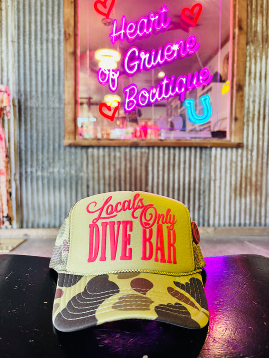 Locals Only Dive Bar Trucker Hat