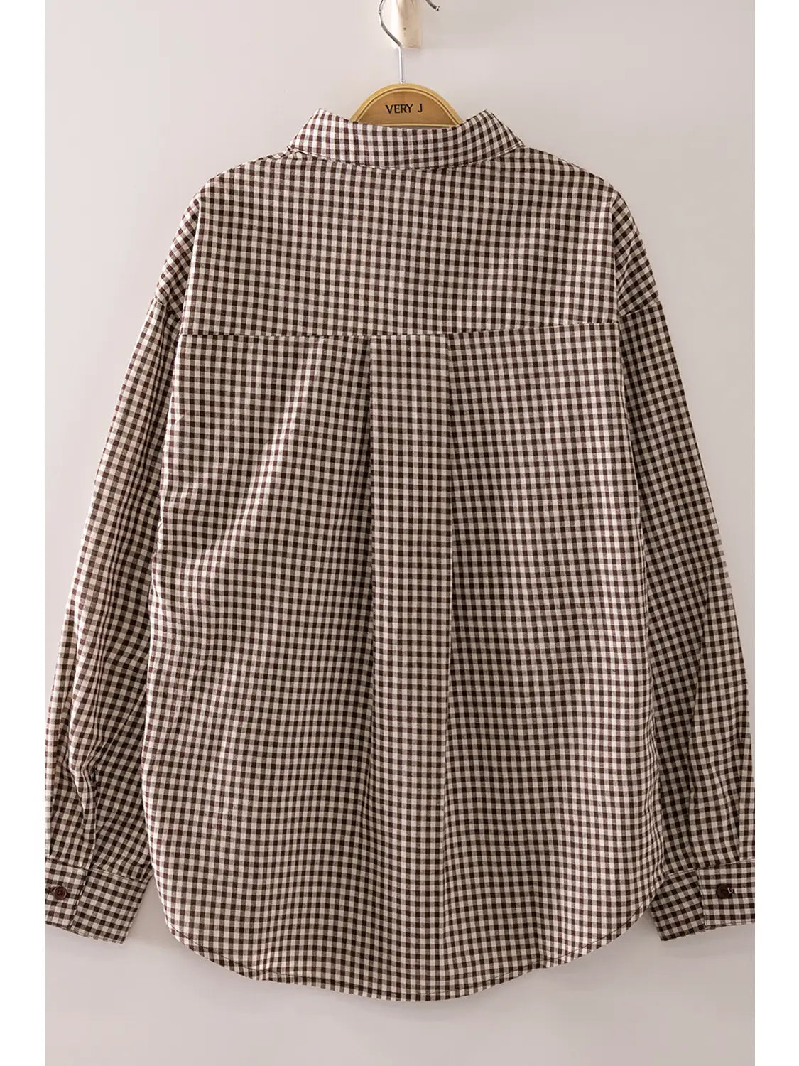 Western Horse Gingham Shirt