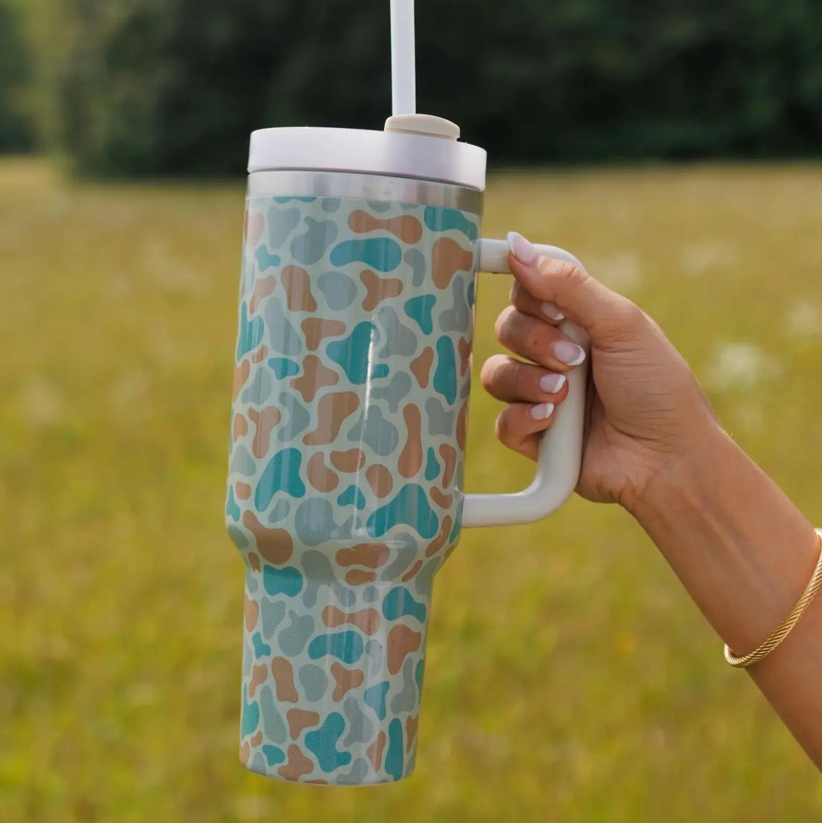 40 OZ Tumbler with Handle