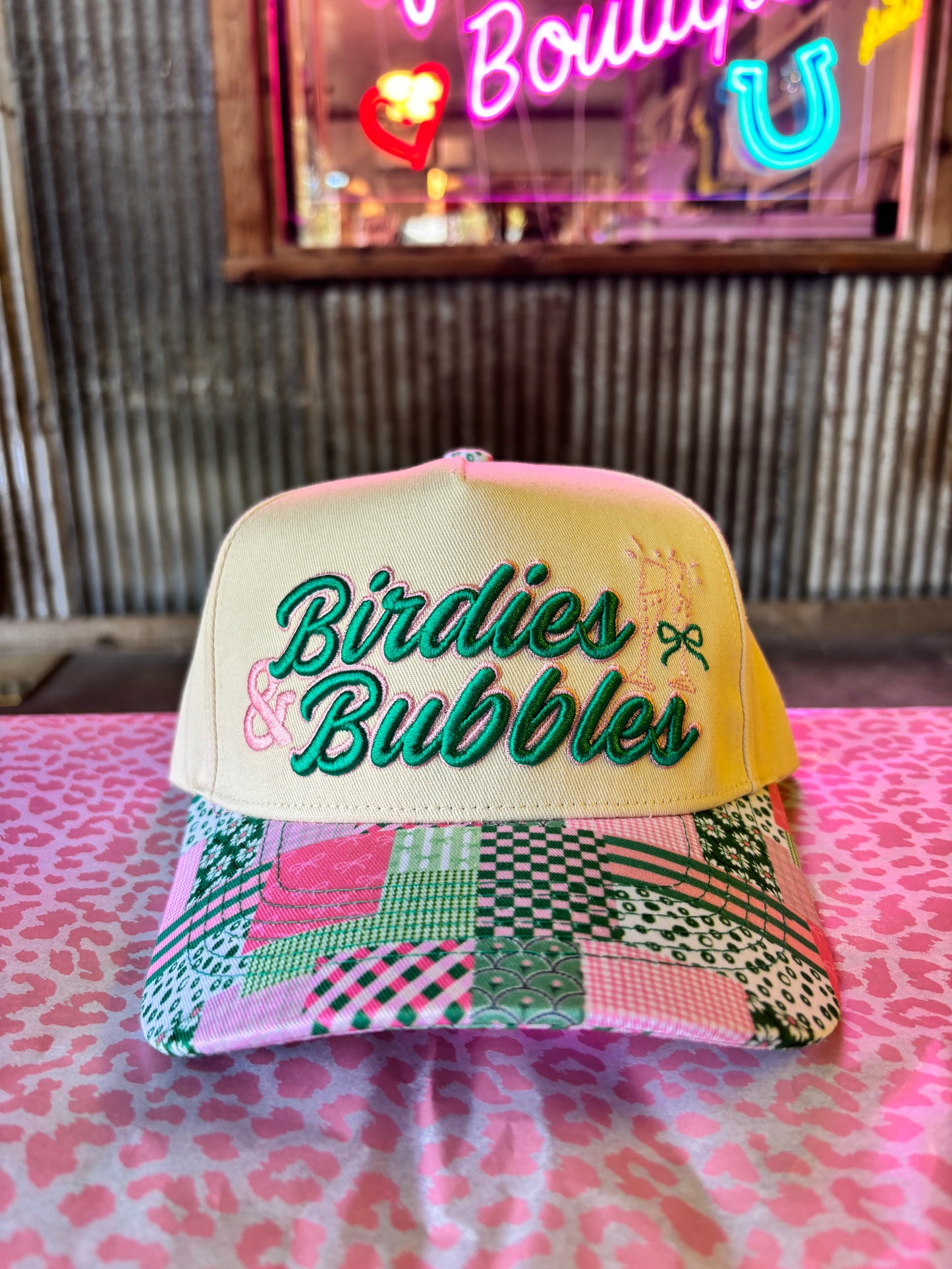 Birdies & Bubbles Trucker Hat
