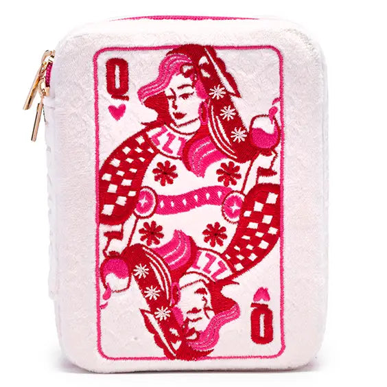 Velvet Jewelry Zip Case