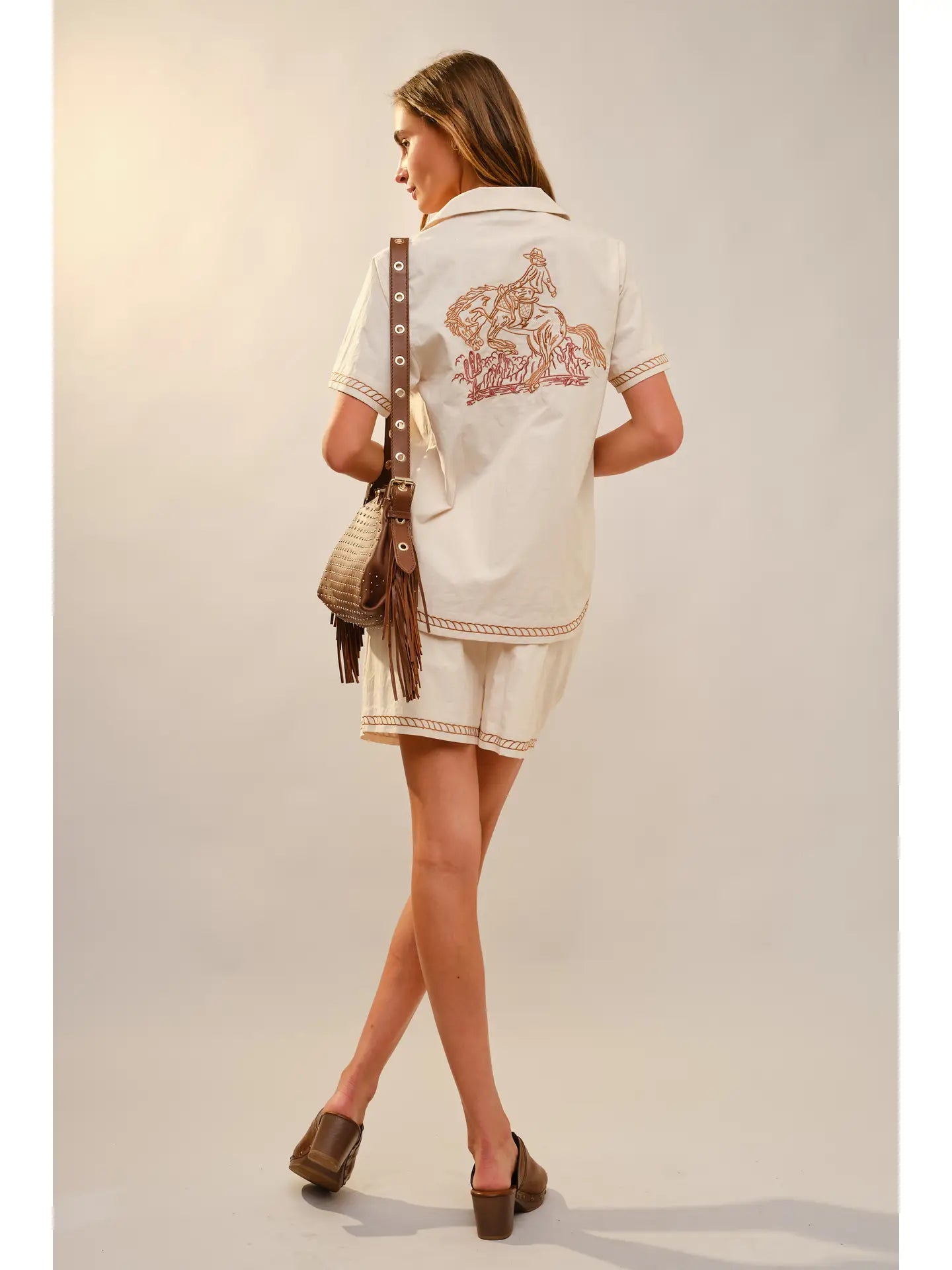Western Embroidered Set