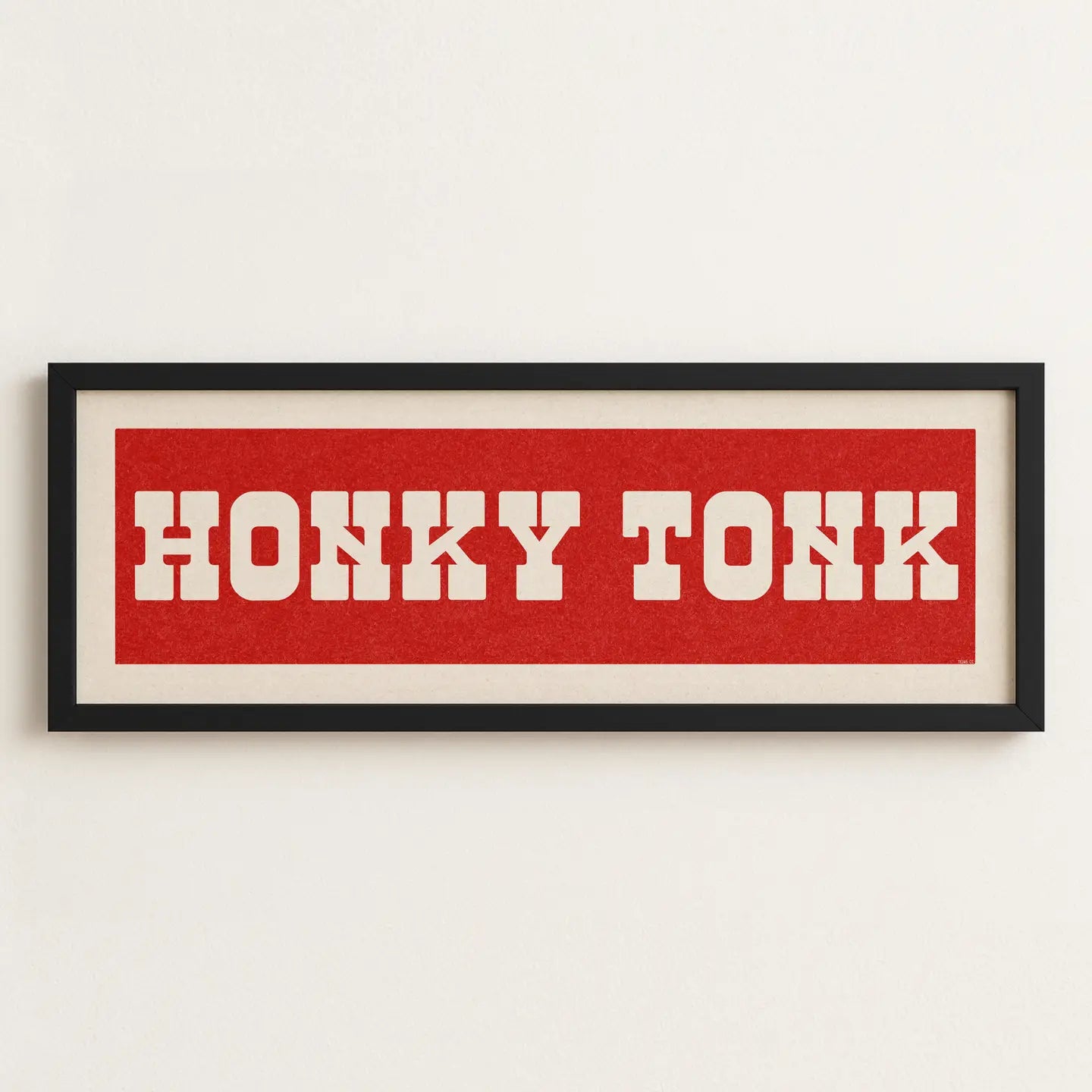 Framed Honky Tonk Print
