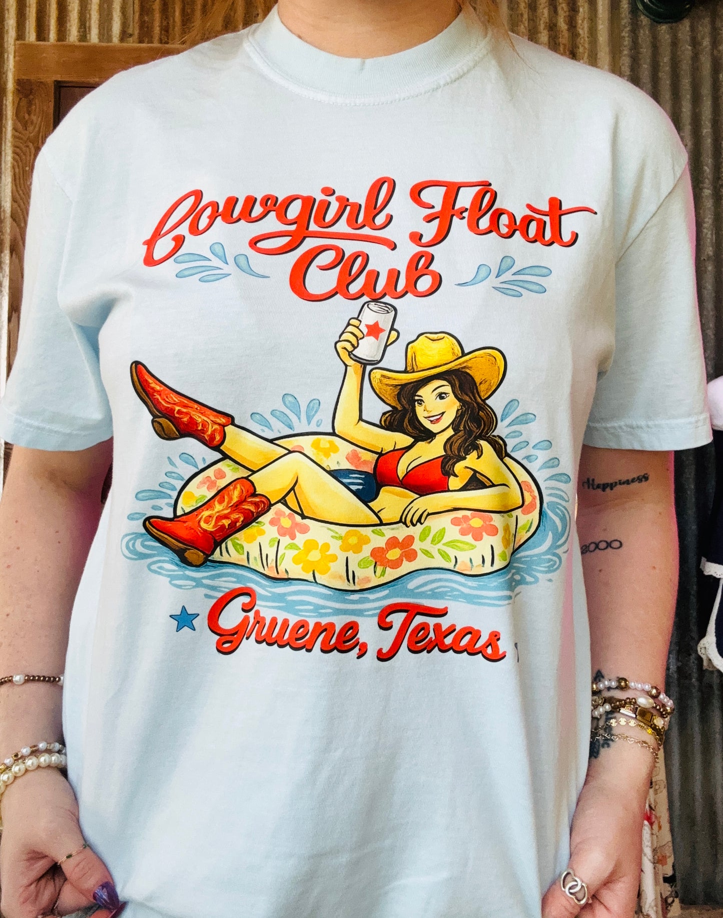 Cowgirl Float Club Graphic Tee