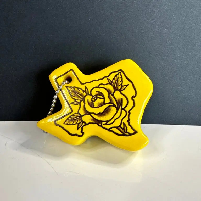 Texas Float Keychain