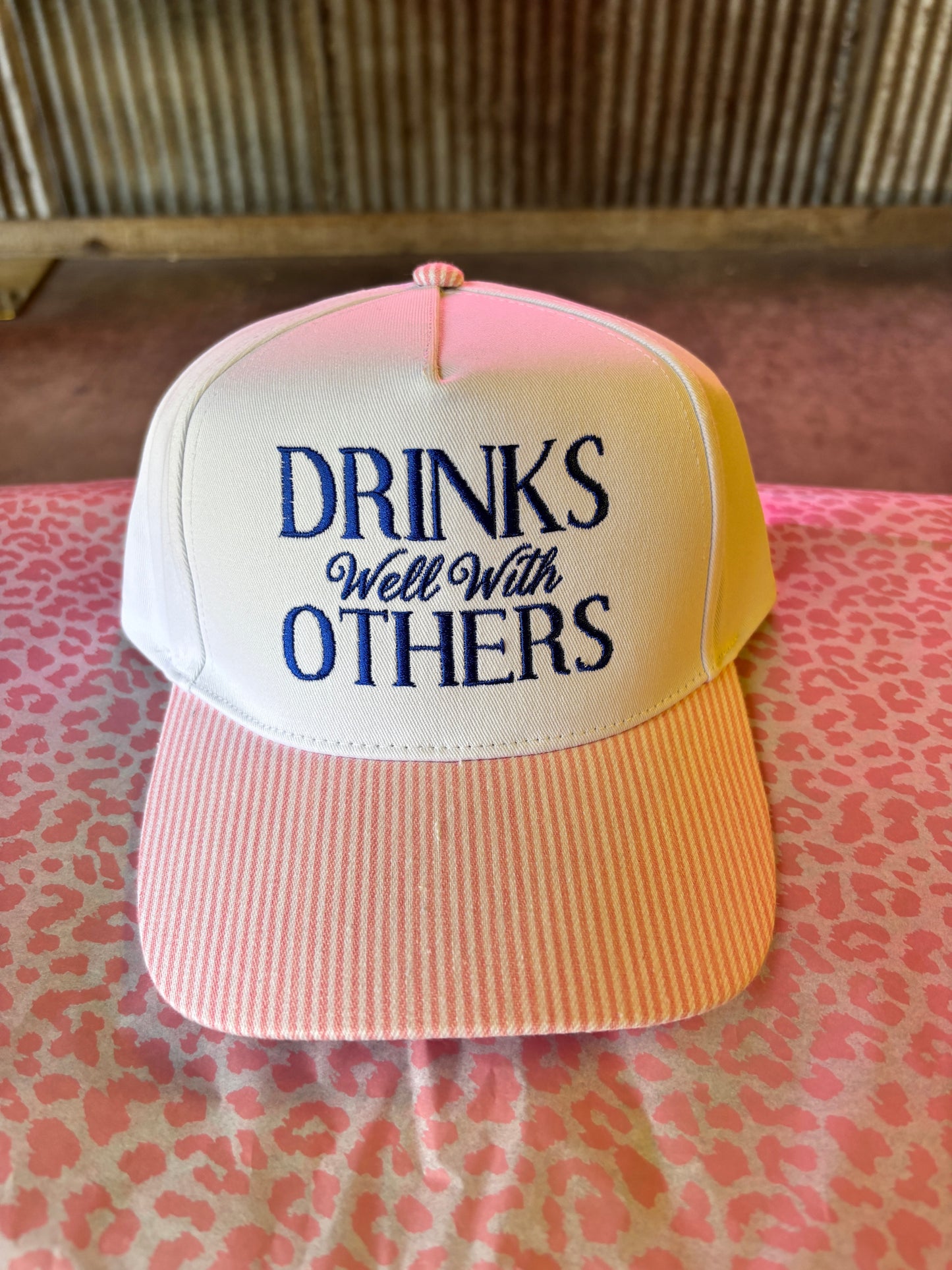 Drinks Well with Others Trucker Hat