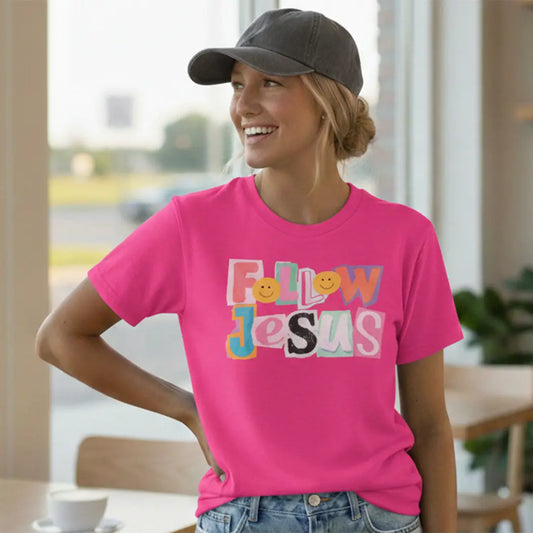 Follow Jesus Heavy Cotton T-Shirt