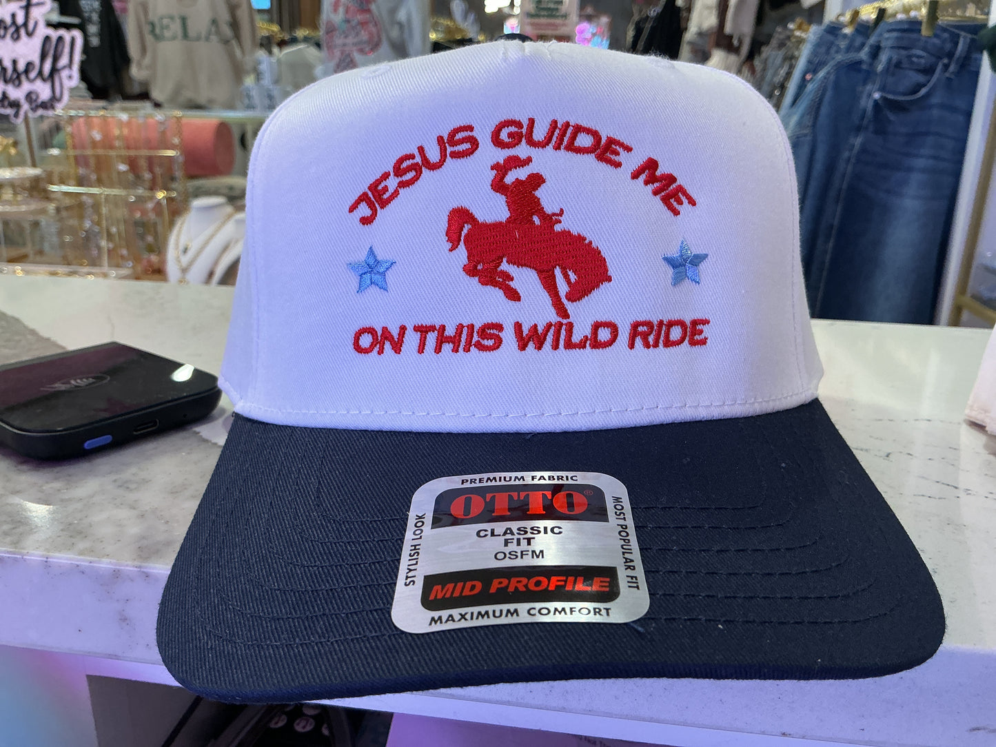 Jesus guide me Trucker Hat