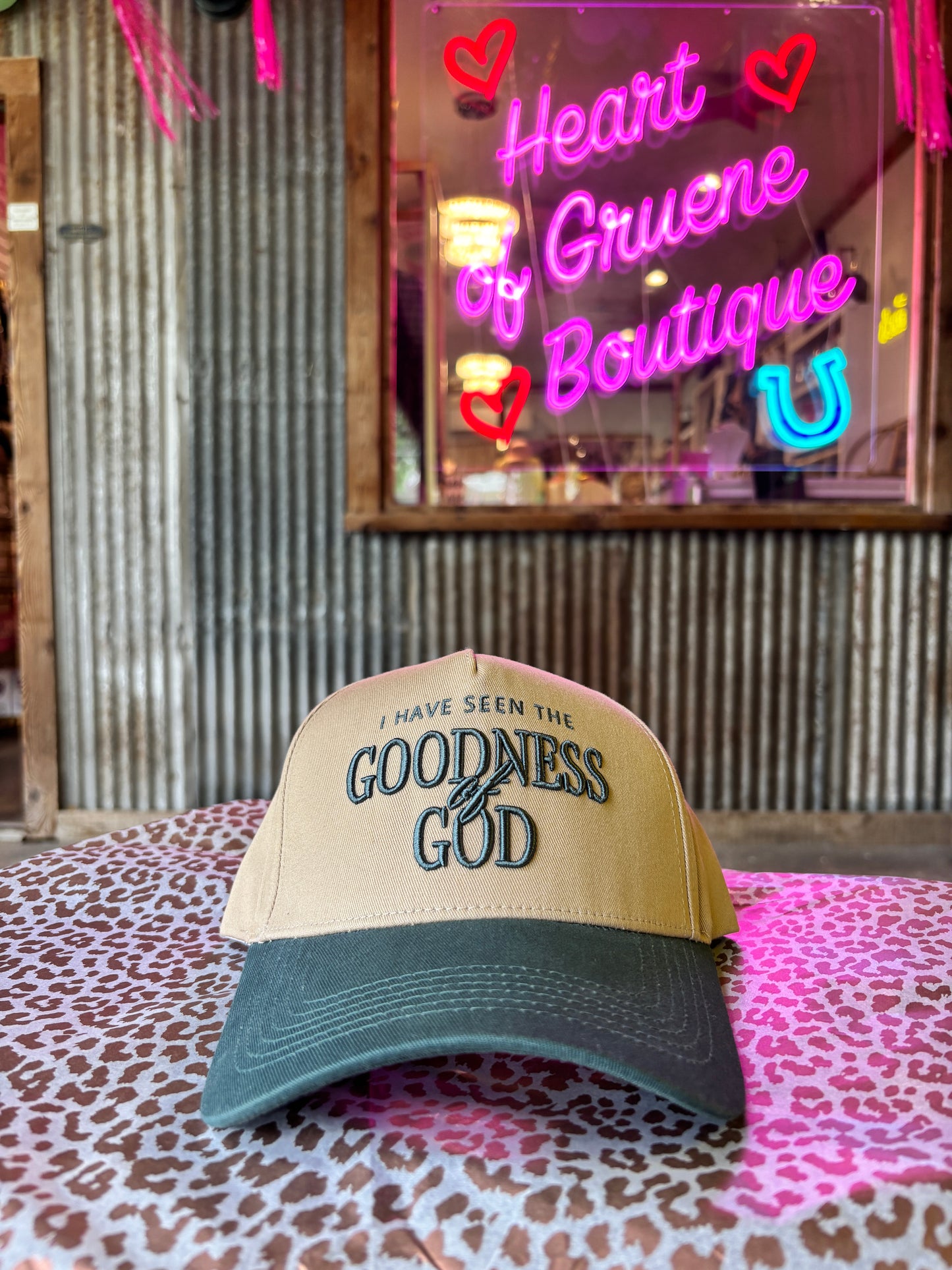 I Have Seen The Goodness Of God Trucker Hat
