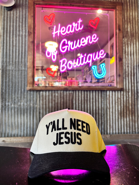Y’all Need Jesus Trucker Hat