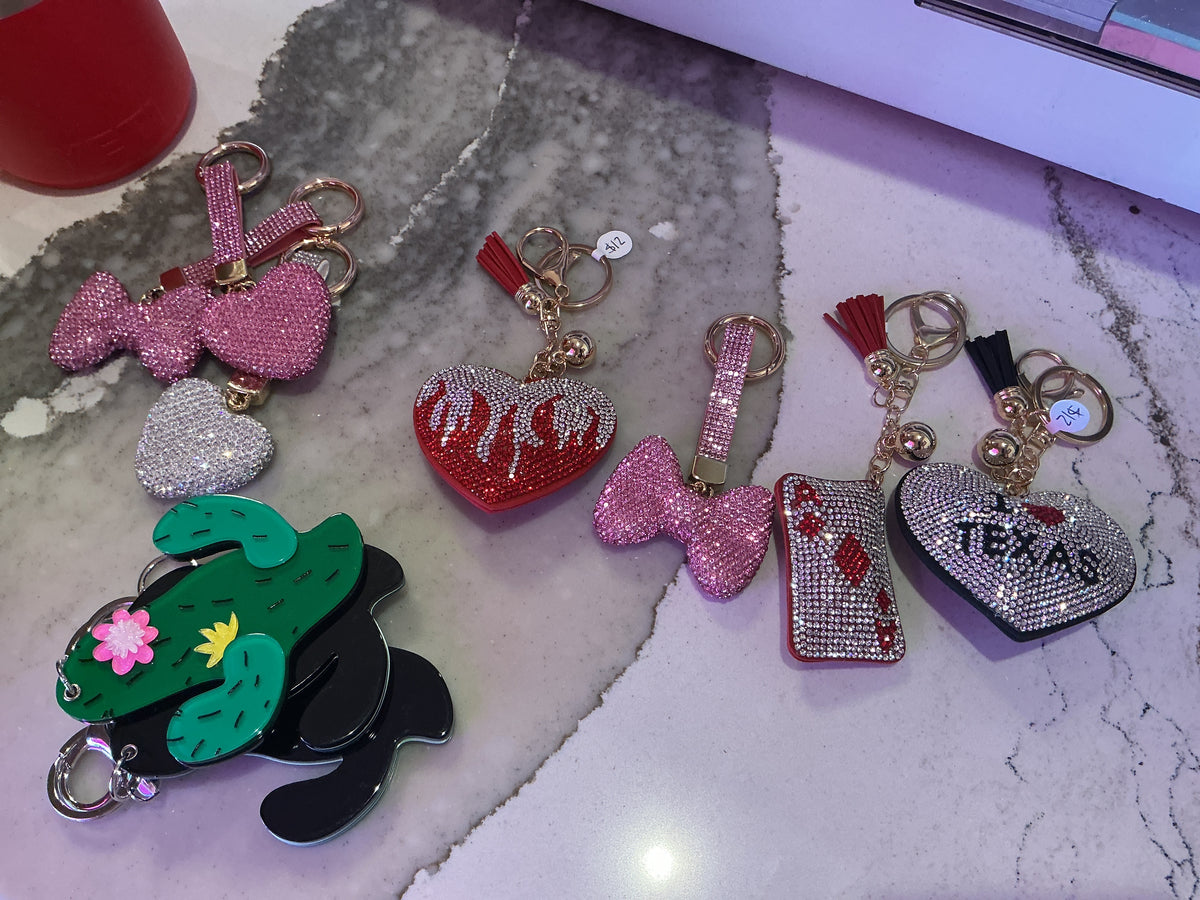 $12 Sparkly Keychain