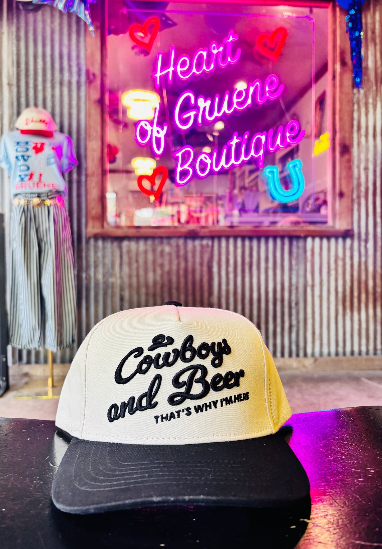 Cowboys and Beer Trucker Hat