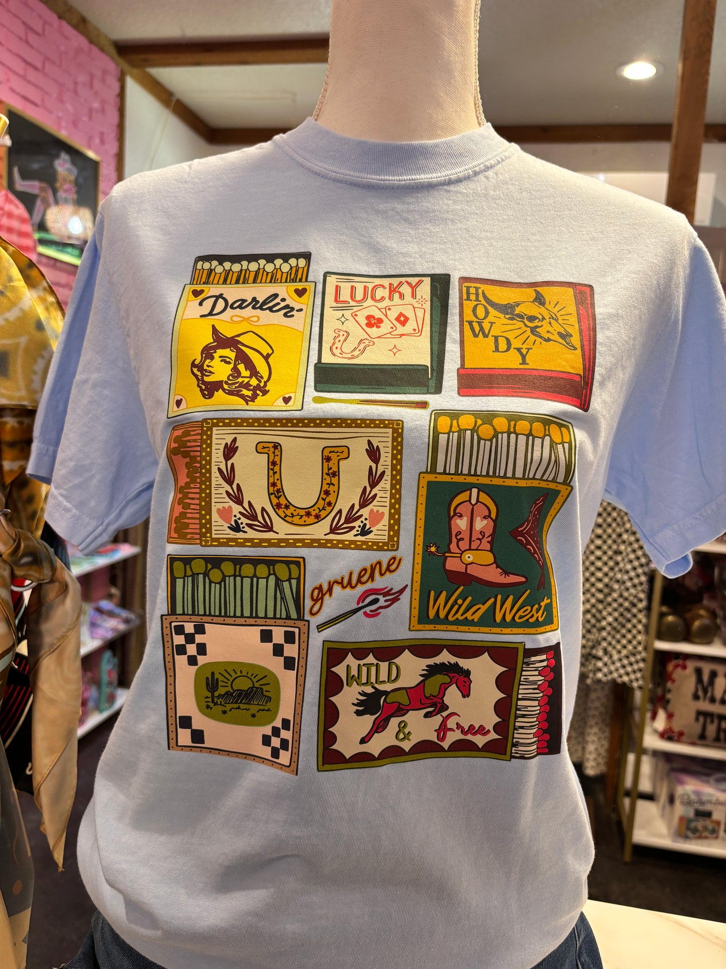 Match Box Graphic Tee