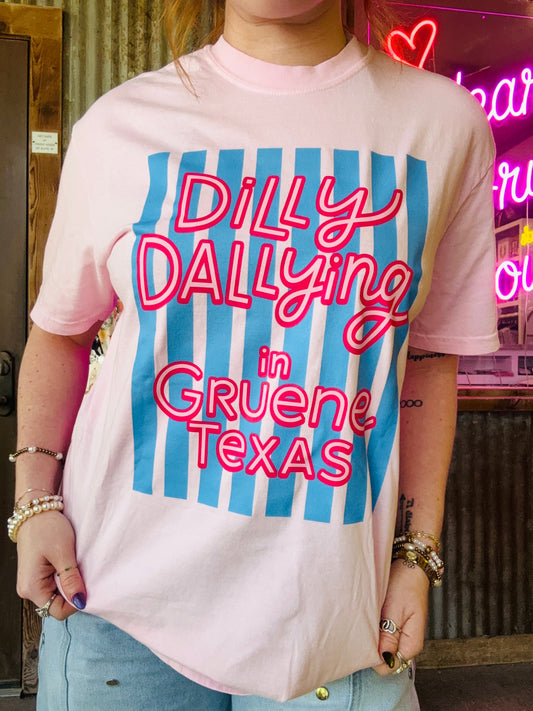 Dilly Dallying in Gruene Texas Graphic Tee