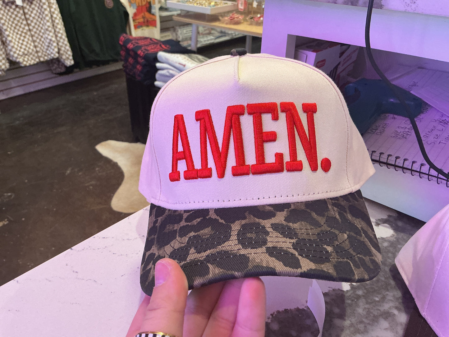 Amen Trucker Hat