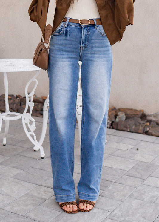 High Rise Baggy Jeans