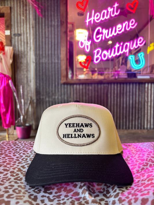Yeehaws And Hellnaws Trucker Hat