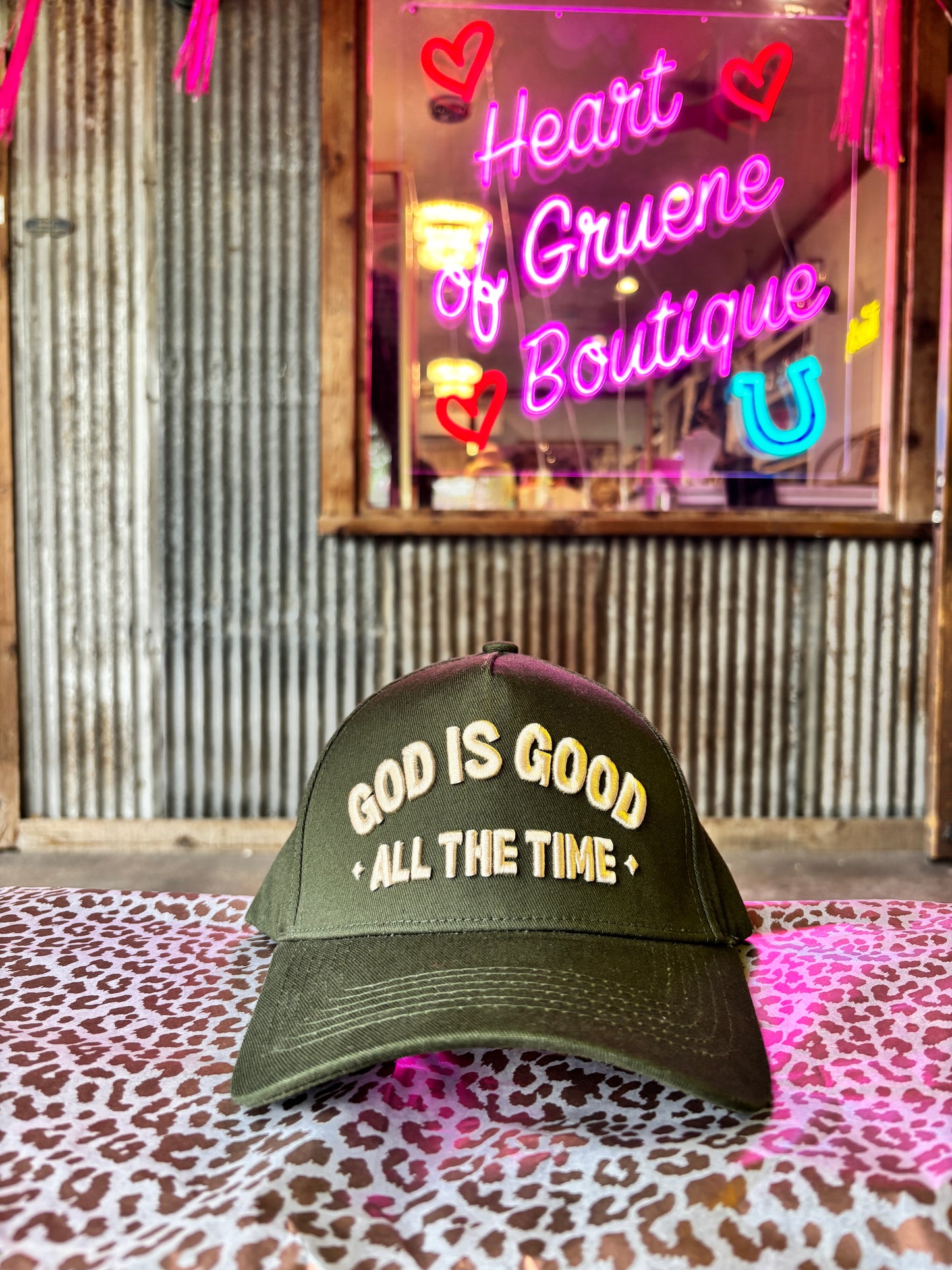 God Is Good Trucker Hat