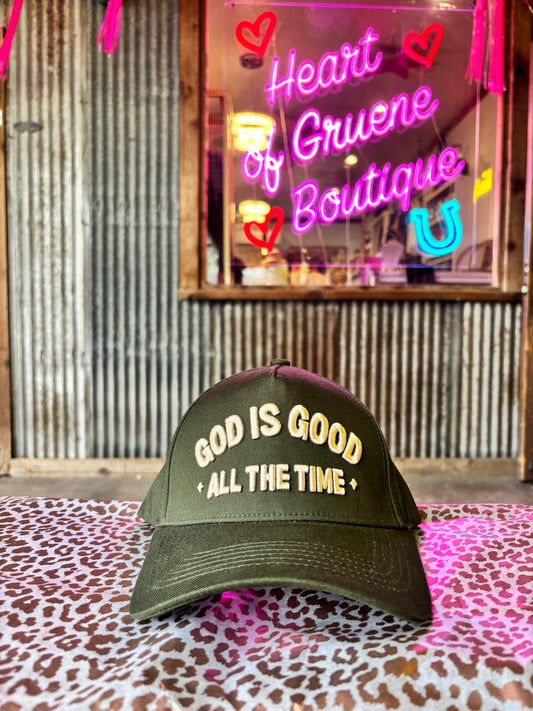 God Is Good Trucker Hat