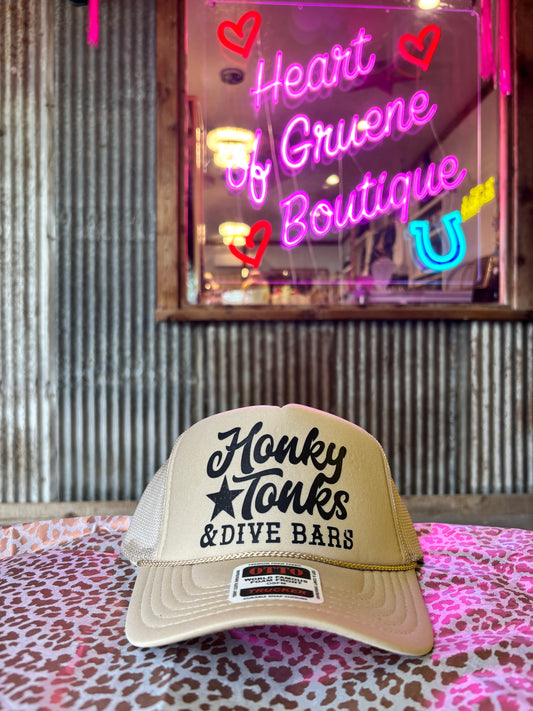 Honky Tonks and Dive Bars Trucker Hat