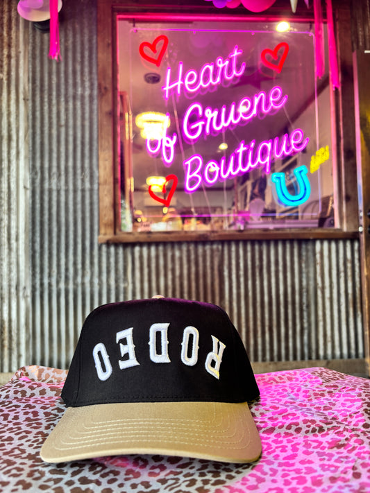 Upside Down Rodeo Trucker Hat