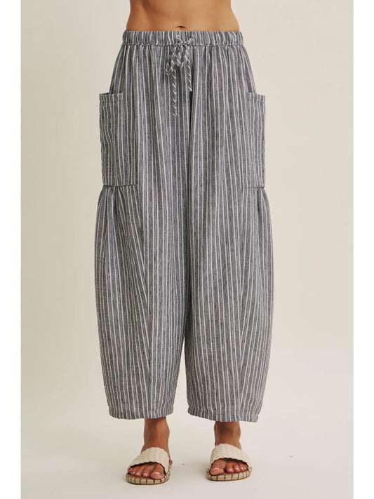 Slow Mornings Stripe Pants