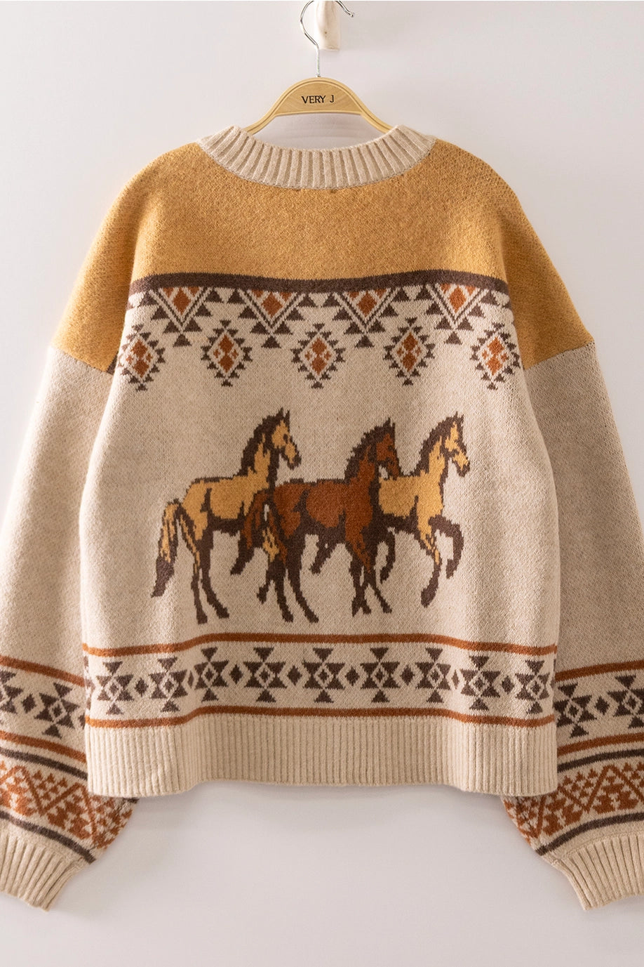 Western Cowboy Knit Cardigan
