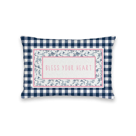 Quilted makeup bag