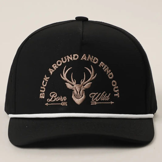 Buck Around And Find Out Trucker Hat