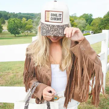 Cool It Cowboy Patch Hat