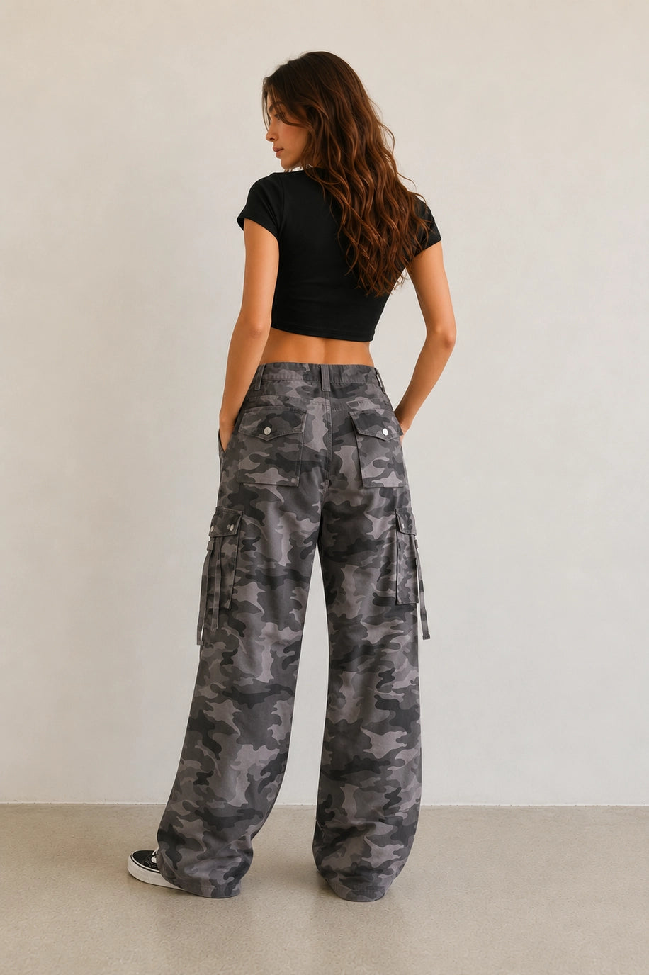 Desert Camo Utility Cargo Pants