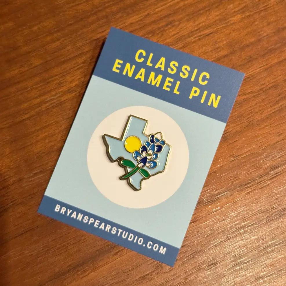 Texas Bluebonnet Pin