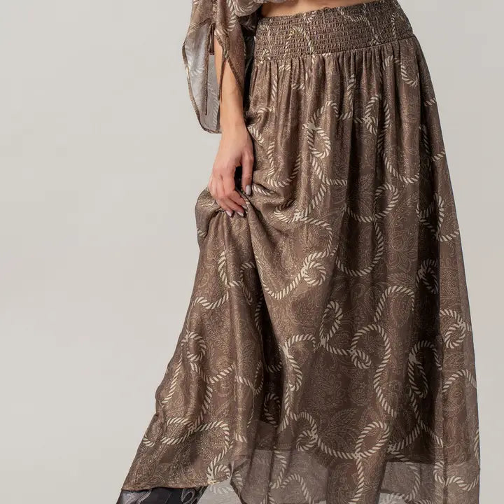 Lone Star Cowgirl Maxi Skirt