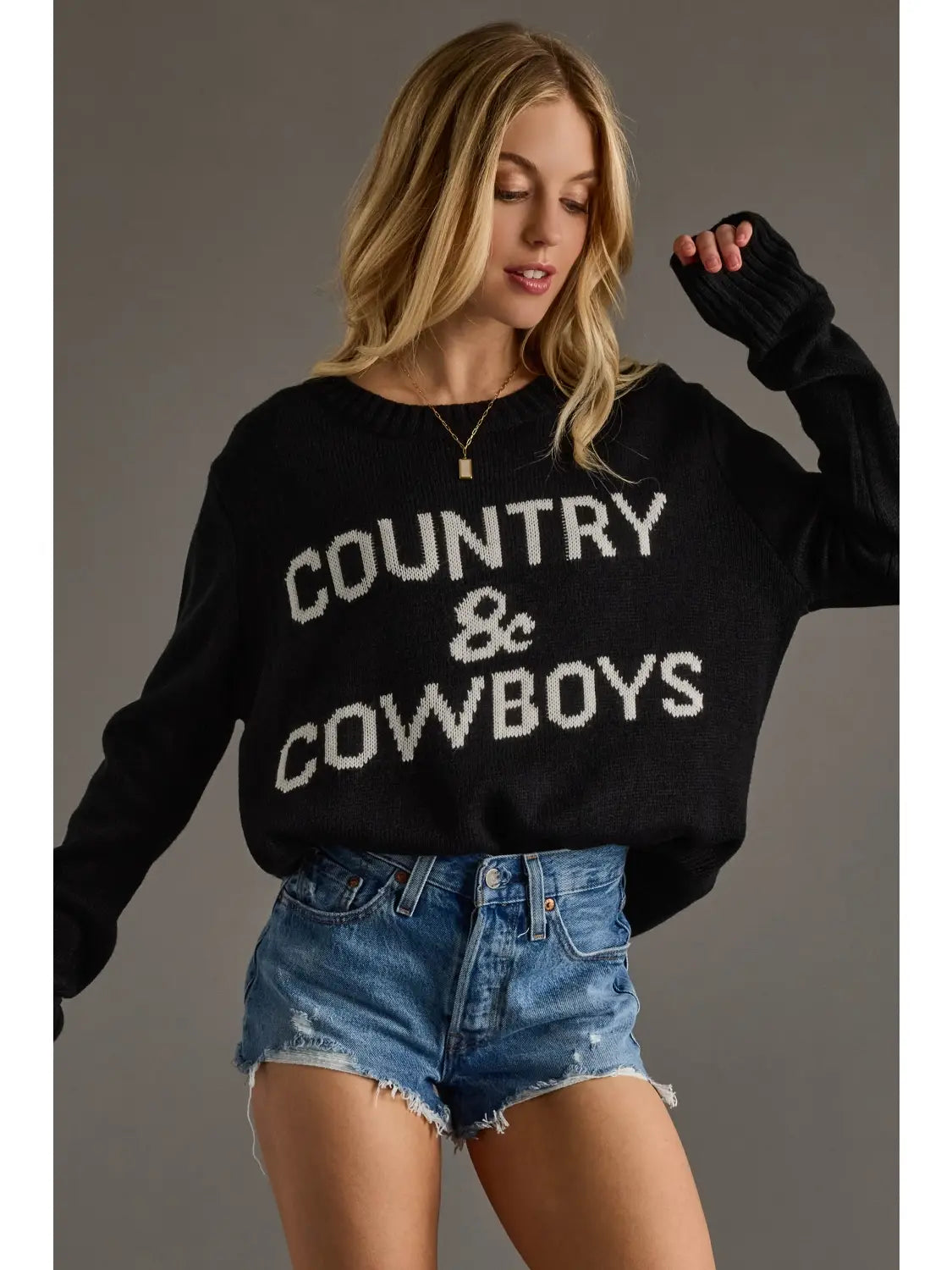 Country & Cowboys sweater