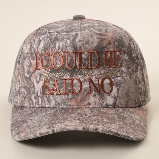 I Could Be Meaner Trucker Hat
